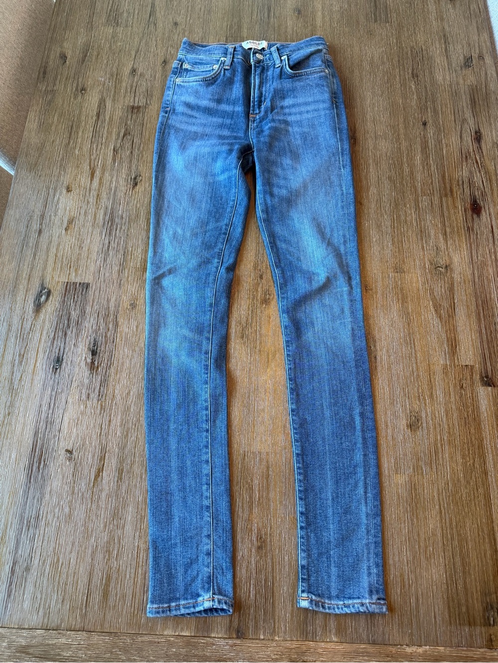 Agolde Women's Blue Skinny Denim Jeans size 23